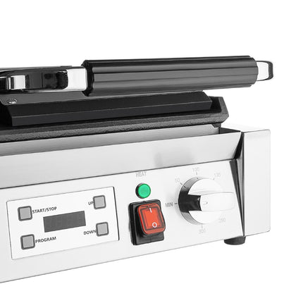Double Contact Grill with Flat & Ribbed Plates | Buffalo 6