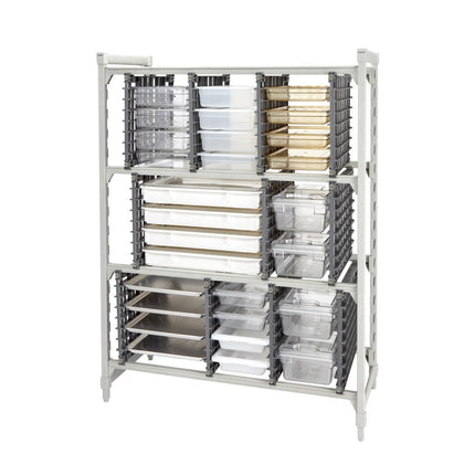 Universal Storage Rack Extension Set for Basics Plus Shelves 610mm Deep | Cambro 2