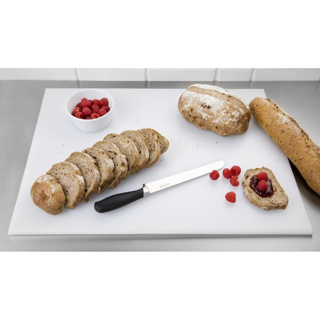 HDPE Cutting Board White 600x450x12mm | Hygiplas 2