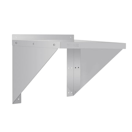 Stainless Steel Oven/Microwave Wall Shelf 56x56cm | Vogue 3