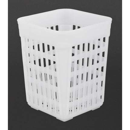 Square Plastic Cutlery Holder 14cm x 11cm x 11cm | Olympia 2
