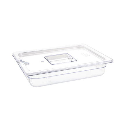 Polycarbonate 1/2 Gastronorm Container 65mm | Vogue | Transparent 3