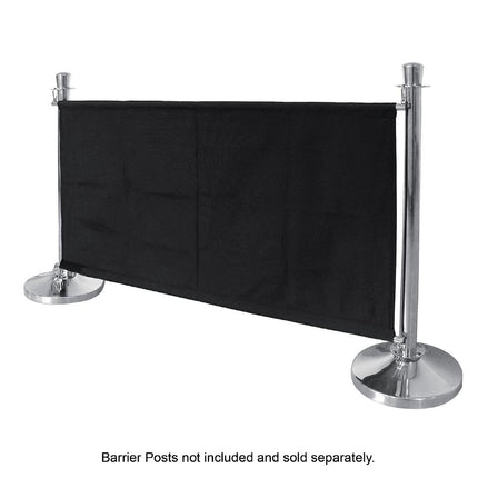 Polyester Barrier Tape Black | Bolero