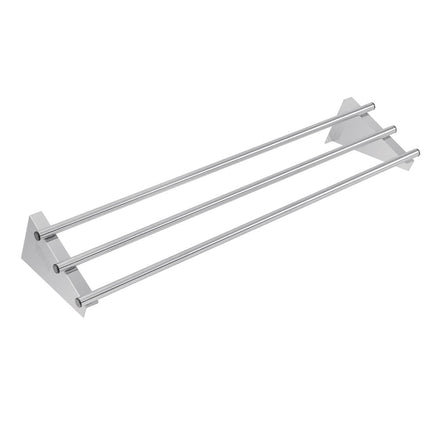 Stainless Steel Wall Shelf 120cm | Vogue