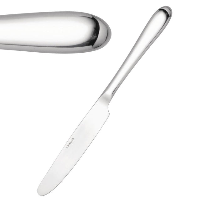 Manhattan Dessert Knives Stainless Steel Cutlery Set | Utopia
