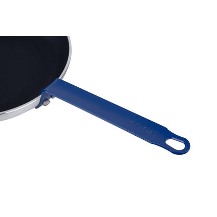 Aluminium Non-Stick Frying Pan 28cm | Hygiplas | Teflon Platinum Plus | Blue Handle 4