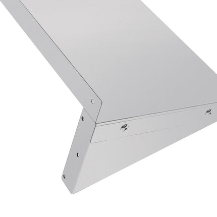 Stainless Steel Wall Shelf 60x30cm | Vogue 5
