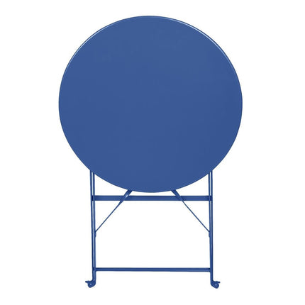 Perth Round Pavement Style Table Dark Navy | Bolero 2