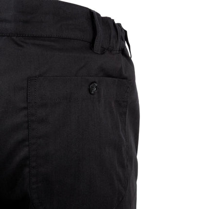 Executive Herringbone Black Chef Pants XL | Chef Works 9