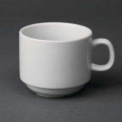 Stackable Tea Cups 200ml | Olympia Whiteware