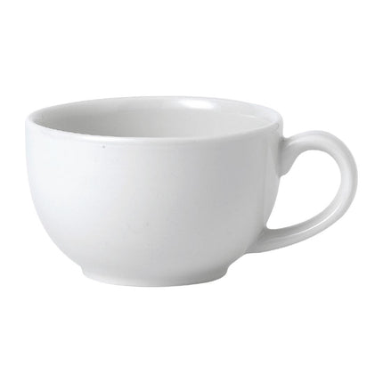 White Cappuccino Cup 170ml | Churchill Cafe Collection | 12 Pieces