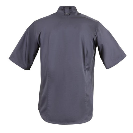 Band Collar Chef's Jacket Anthracite S | Southside 4