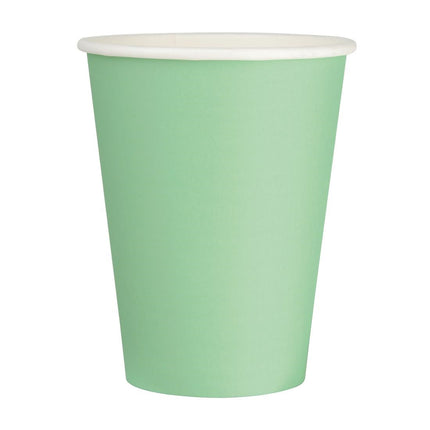 Recyclable Single-Wall Coffee Cups Turquoise 340ml | Fiesta | 1000 pcs