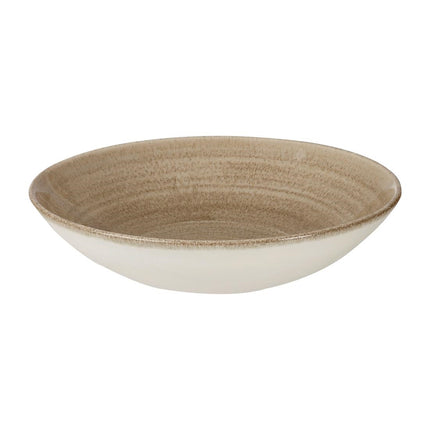 Stonecast Patina Antique Taupe Coupe Evolve Bowl 32.4cm | Churchill 2