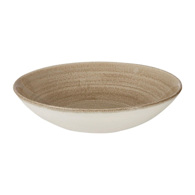 Stonecast Patina Antique Taupe Coupe Evolve Bowl 32.4cm | Churchill 2
