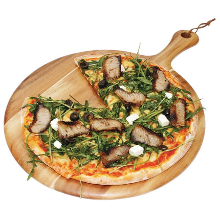 Round Acacia Wood Serving Board 35.5 cm | Olympia 8