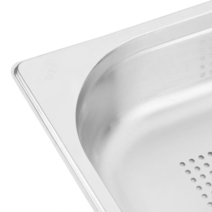 Perforated Stainless Steel GN 1/1 Pan 65mm | Vogue 6