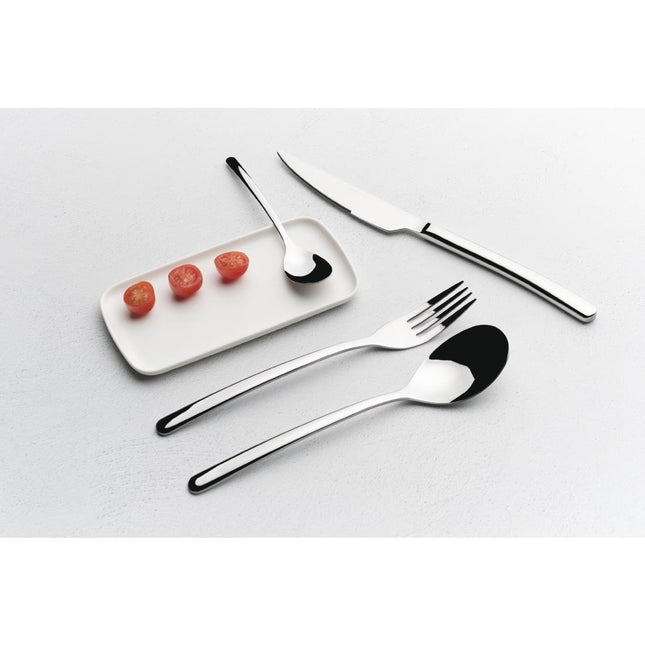 Polished Stainless Steel Table Spoons 18/0 | Comas Cuba | 12 Pieces 2