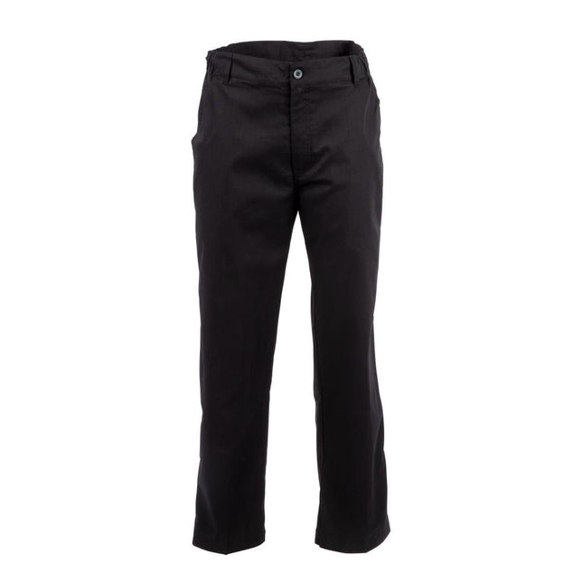 Executive Herringbone Black Chef Pants S | Chef Works
