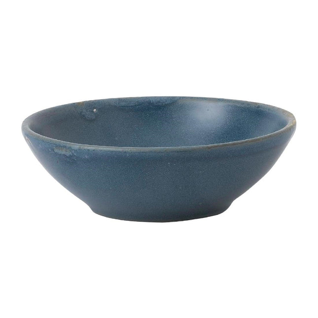 Shallow Bowl Blue Contour 255ml | Churchill Oslo Blue