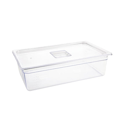 Polycarbonate 1/1 Gastronorm Container 150mm | Vogue | Transparent 2