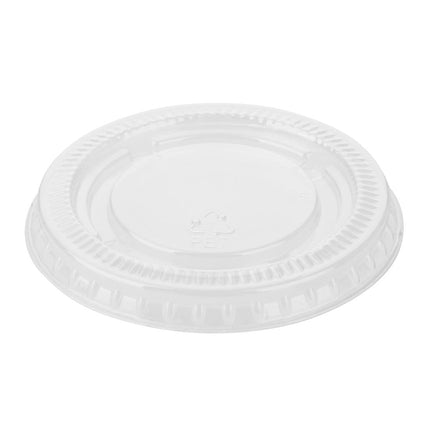 Recyclable PET Lids for Portion Cups | Fiesta | Pack of 1000 2