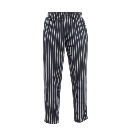 Baggy Chef Pants Chalk Stripe | Chef Works Designer | M