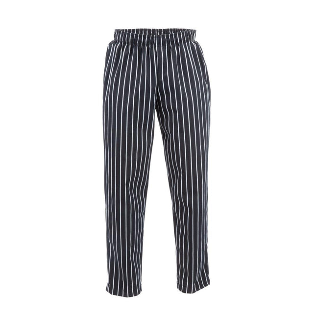Baggy Chef Pants Chalk Stripe | Chef Works Designer | M