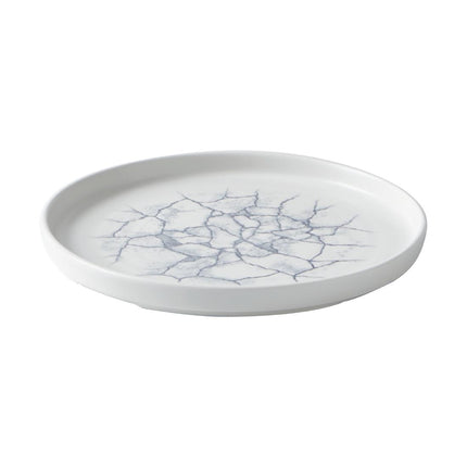 Studio Prints Kintsugi Pearl Grey Raised Edge Plate 22cm | Churchill 2