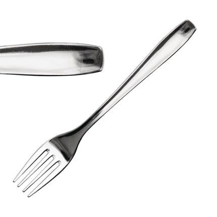 Hotel Dessert Forks Polished Stainless Steel 18/0 | Comas | Set of 12