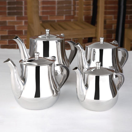 Arabian Style Stainless Steel Teapot 500ml | Olympia 4