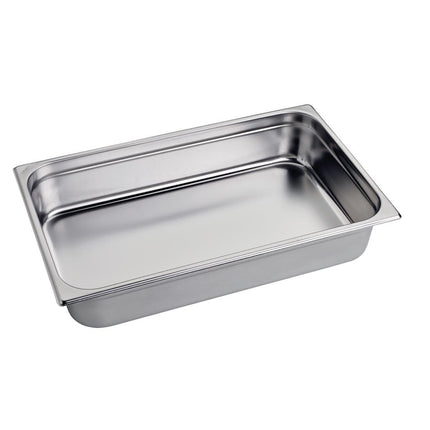 Stainless Steel GN 1/1 Pan 10cm Deep | Gastro M