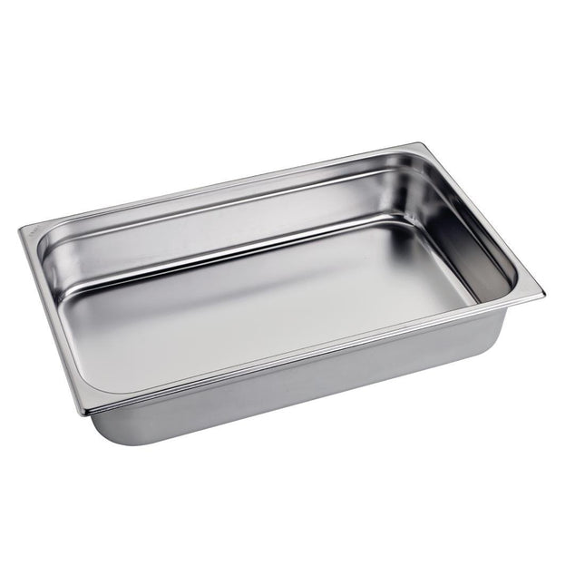 Stainless Steel GN 1/1 Pan 10cm Deep | Gastro M