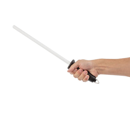 Ceramic Sharpening Rod 30.5cm with Non-Slip Handle | Vogue 2