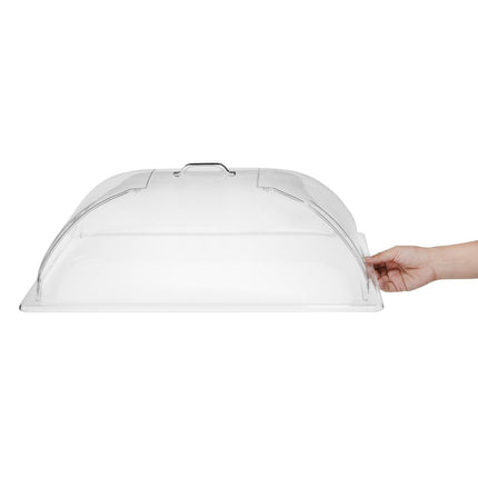 GN 1/1 Dome Cover 535x333x180mm | Olympia Kristallon Polycarbonate 4