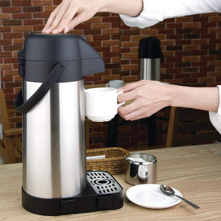 Pump Thermos Jug with Push Button | Olympia | 3L 2