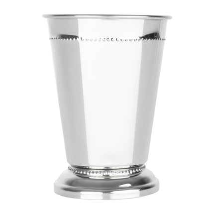 Barware Embossed Stainless Steel Julep Cup 370ml | Olympia 2
