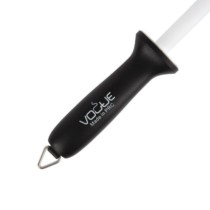 Ceramic Sharpening Rod 30.5cm with Non-Slip Handle | Vogue 5
