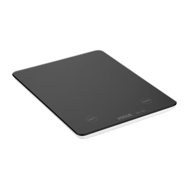 Digital Black Square Kitchen Scale 10kg | Vogue