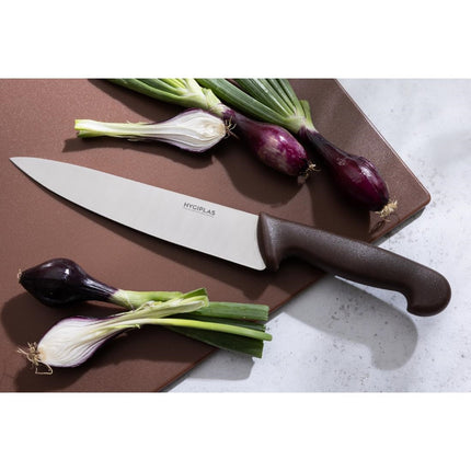 Chef's Knife 21.5cm Brown | Hygiplas 6