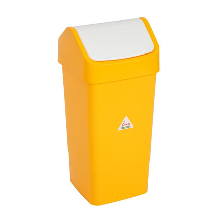 Waste Bin with Swing Lid | SYR | Yellow | 50 Liters 2