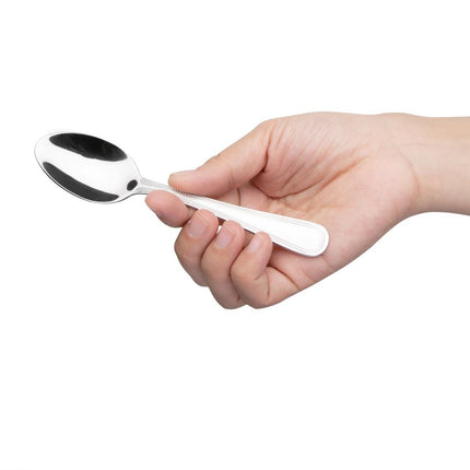Teaspoons High Gloss 18/0 Stainless Steel with Bead Edge | Olympia Bead 3