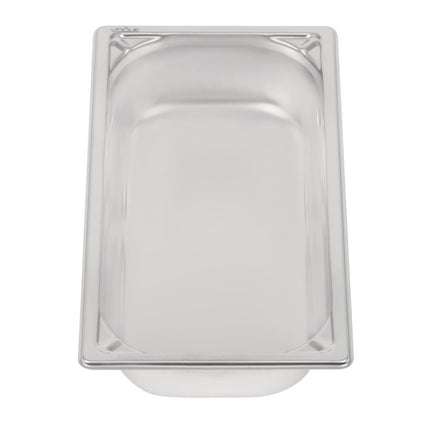 Stainless Steel GN 1/3 Container 65mm Depth | Vogue 2