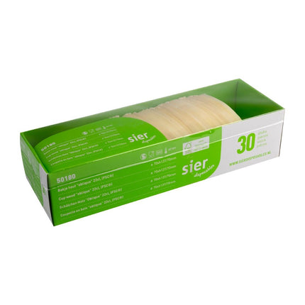 Wooden Slant Cup 220 ml (FSC®) ø70 x h137/70 mm | Sier Disposables 5
