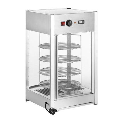 4-Tier Heated Pizza Display | Buffalo 4