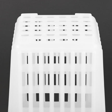 Square Plastic Cutlery Holder 14cm x 11cm x 11cm | Olympia 4
