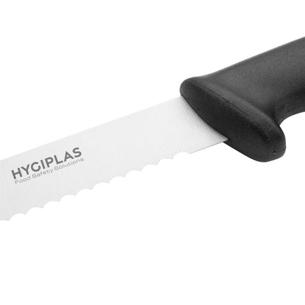 Black Bread Knife 20.5cm | Hygiplas 3
