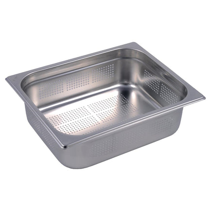 Perforated Stainless Steel GN 1/2 Pan 10cm Deep | Gastro M