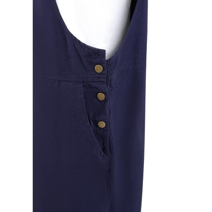 Southside Cotton Canvas Bib & Brace Garden Overalls Navy XL 9