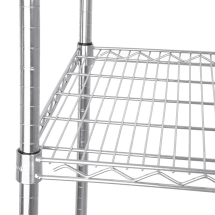 Wire Storage Rack with 4 Shelves 122x45.7 cm | Vogue 5